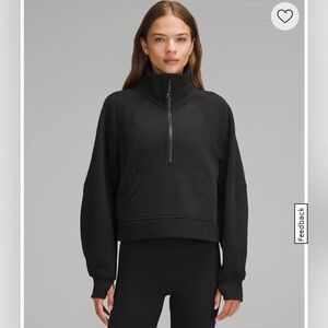 Lululemon Scuba Oversized Funnel Neck Half Zip